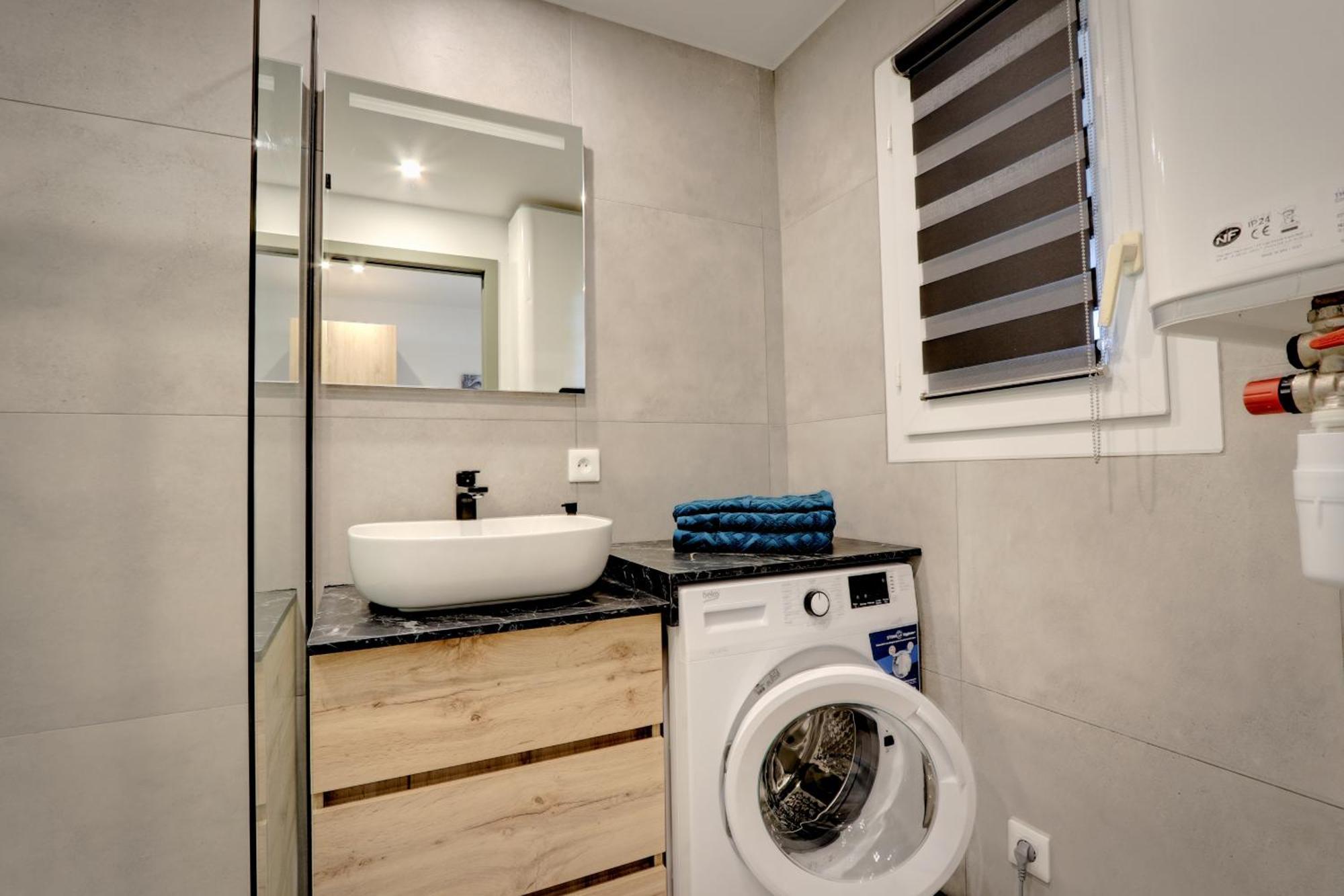 Appartement Cosy Climatise A 100M Des Plages Гассен Экстерьер фото