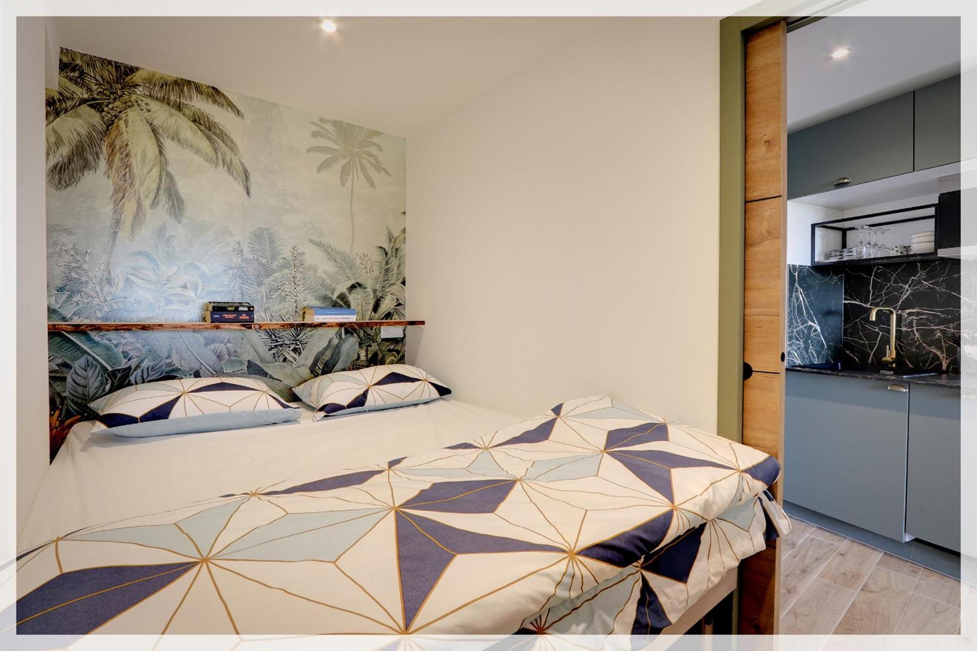 Appartement Cosy Climatise A 100M Des Plages Гассен Экстерьер фото